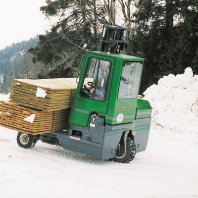 Combilift C-Serie im Schnee